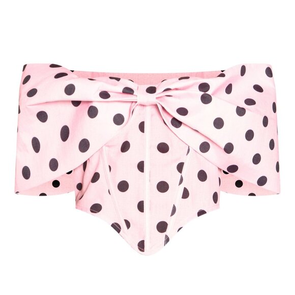 Pretty Little Thing Polka Dot Skirt Set NWT - Picture 8 of 9